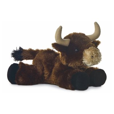 Small Brown Cow Plush