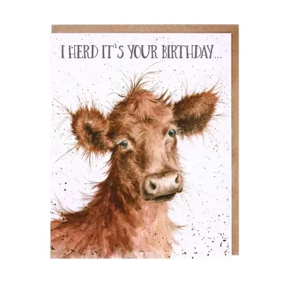 Greeting Card-HERD It&#39;s Your Birthday