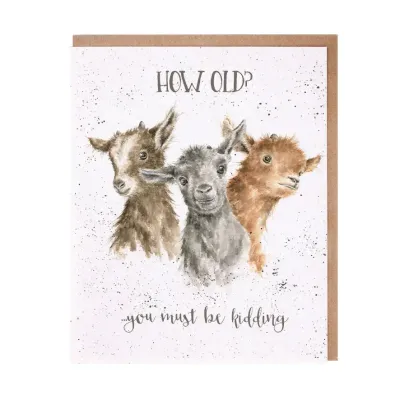 Greeting Card- Goat