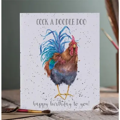 Greeting Card- Chicken Birthday