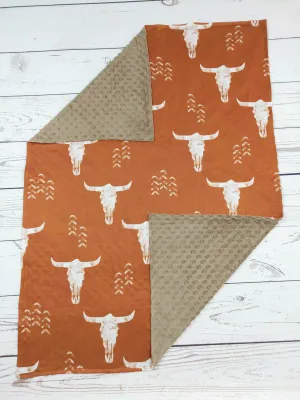 Highland Cow Baby Blankets