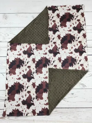 Highland Cow Baby Blanket