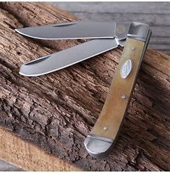 Hooey OX Horn Trapper Knife