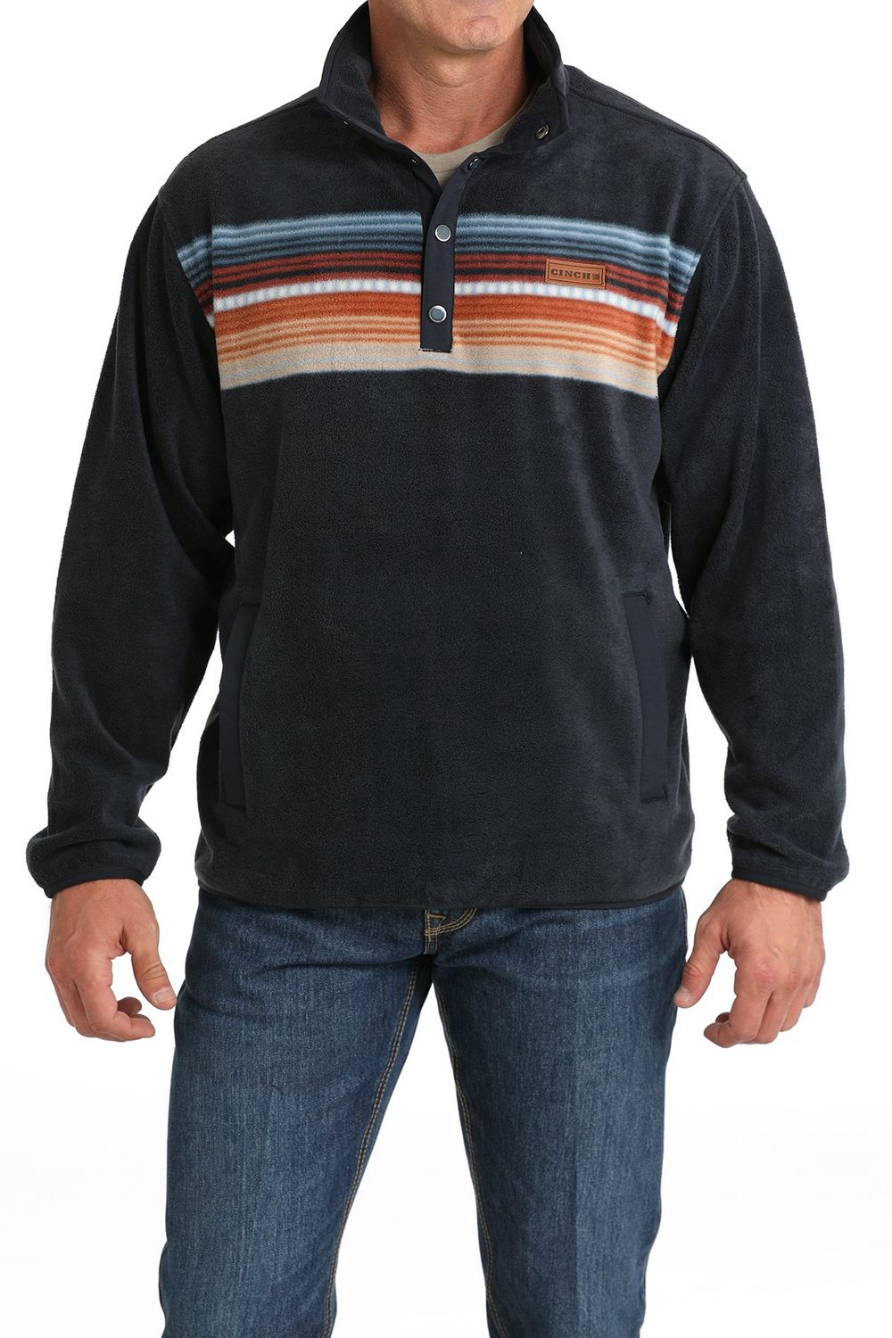navy polar fleece