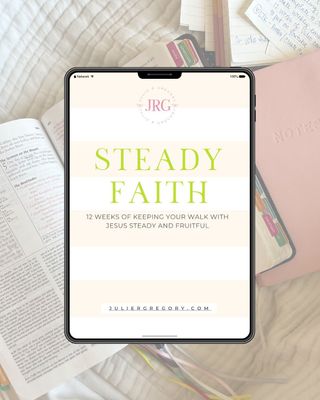 Steady Faith 12 Week Guide - Digital Download