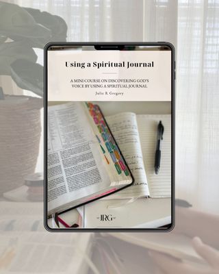 Spiritual Journal Mini-Course