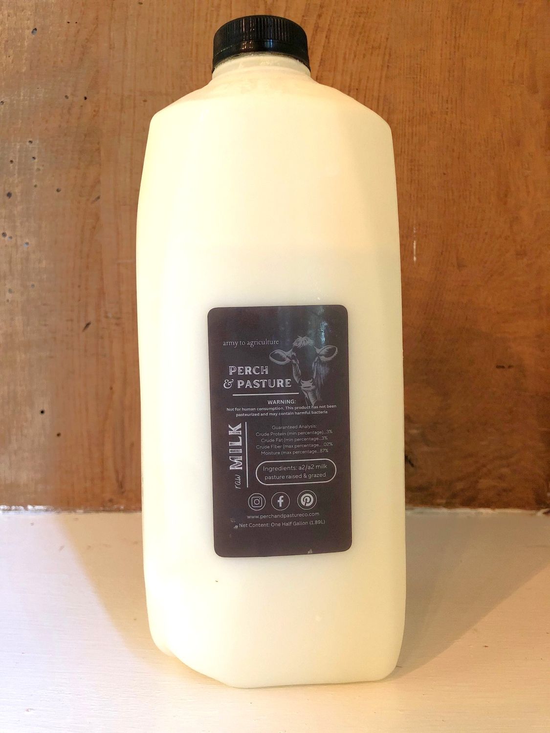 Cow's Milk (raw) - Jenny Jack Farm: Pine Mountain, GA (IN MARKET)