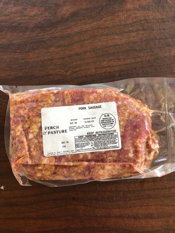 Pork Sausage (mild)