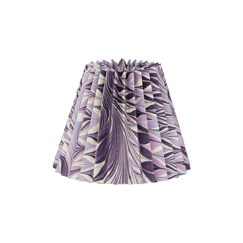 CB Pleated Lamshade Lilac L