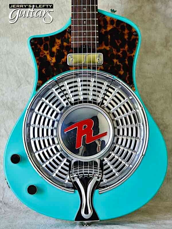 Asher Resosonic Rambler Seafoam Green Electric Resonator No.309
