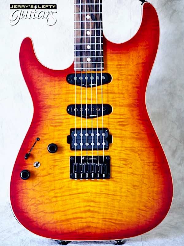 Anderson Cobra S Satin Amber to Cherry Burst Electric No.822