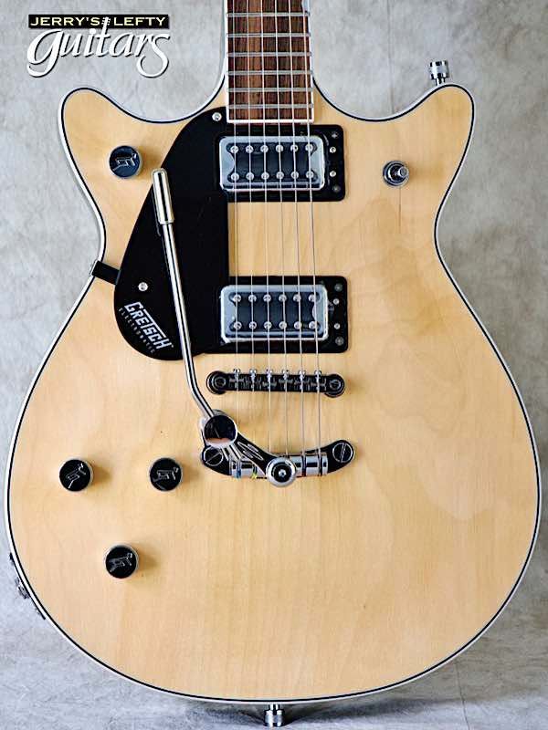 Gretsch G5222V Double Jet Natural w/Goldo Vibrato Electric No.408