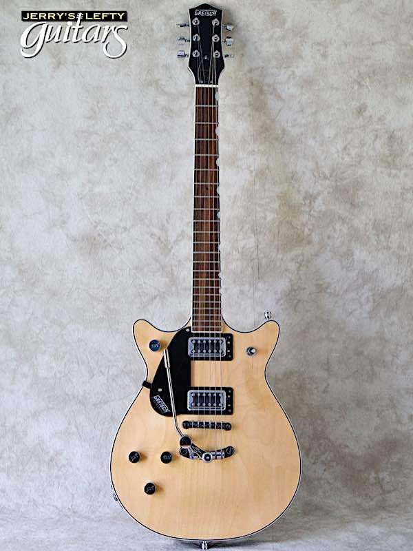 Gretsch G5222V Double Jet Natural w/Goldo Vibrato Electric No.408