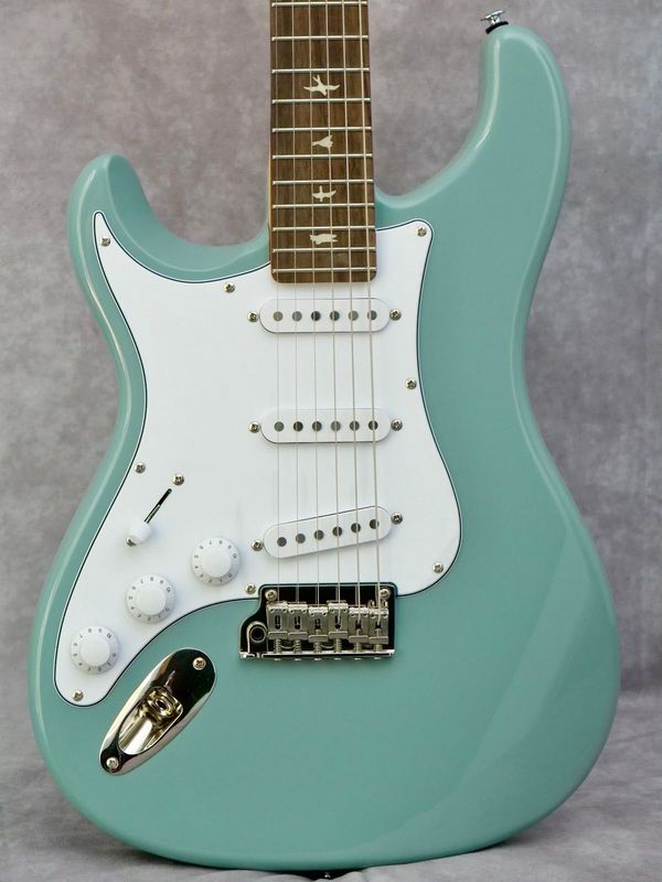 PRS SE Silver Sky Stone Blue #322 left handed guitar
