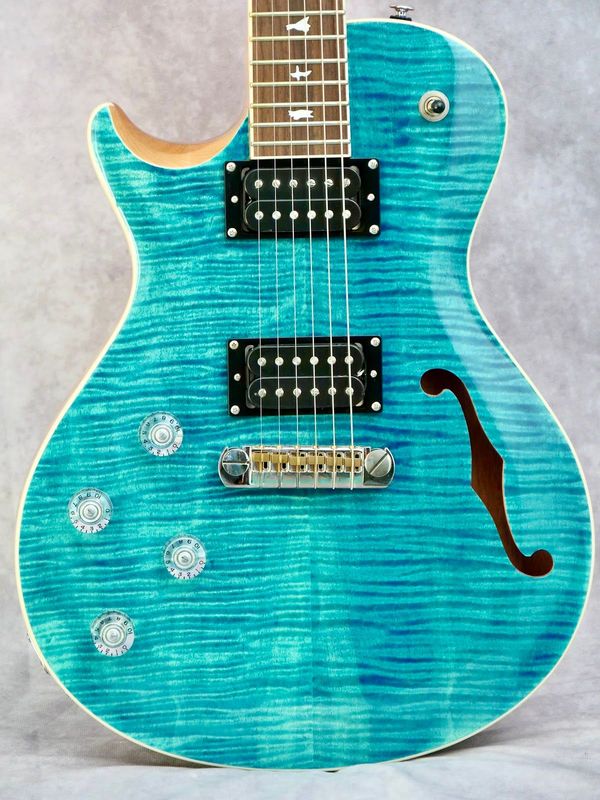 PRS SE Zach Myers Blue #689 left handed guitar