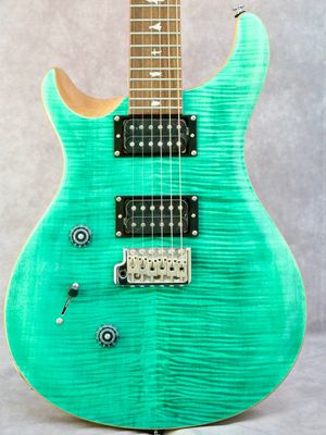 PRS SE Custom 24 Turquoise #237 left handed guitar PRS SE Custom 24 Turquoise #237 left handed guitar