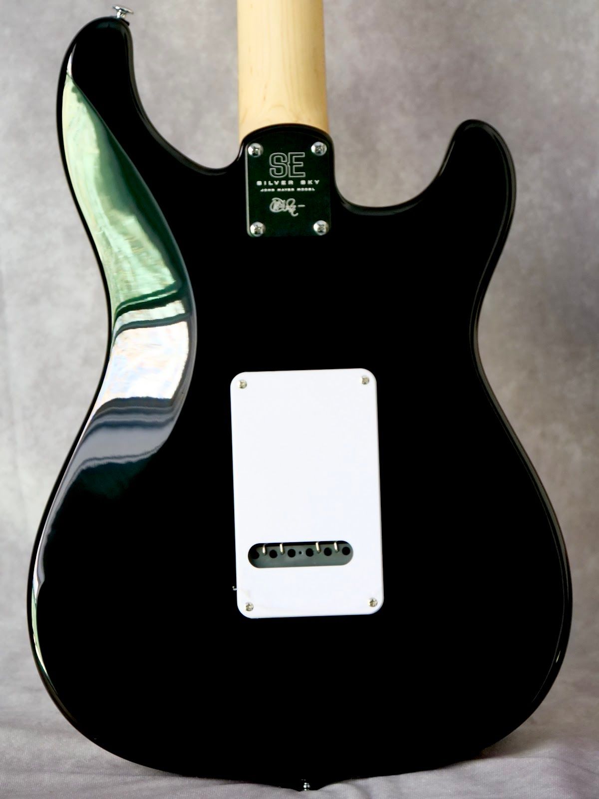 PRS SE Silver Sky Piano Black #331 left handed guitar