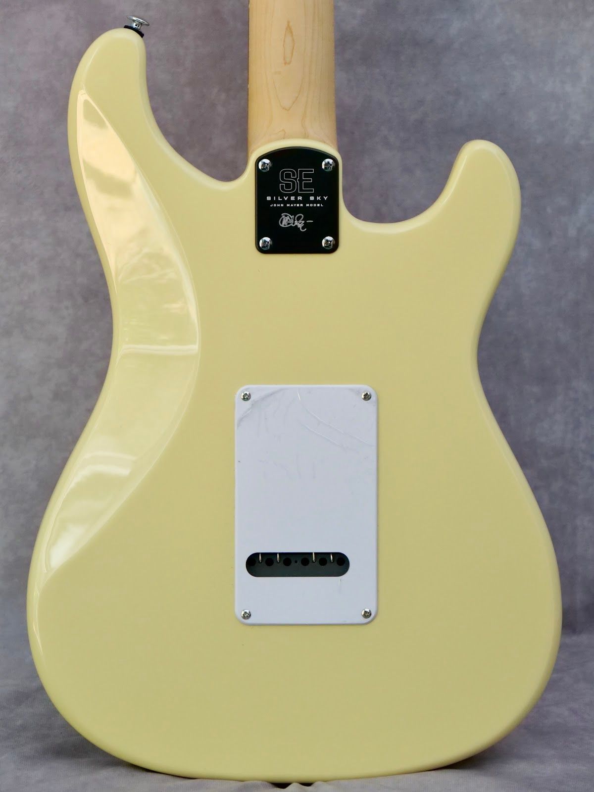 PRS SE Silver Sky Moon White #522 left handed guitar