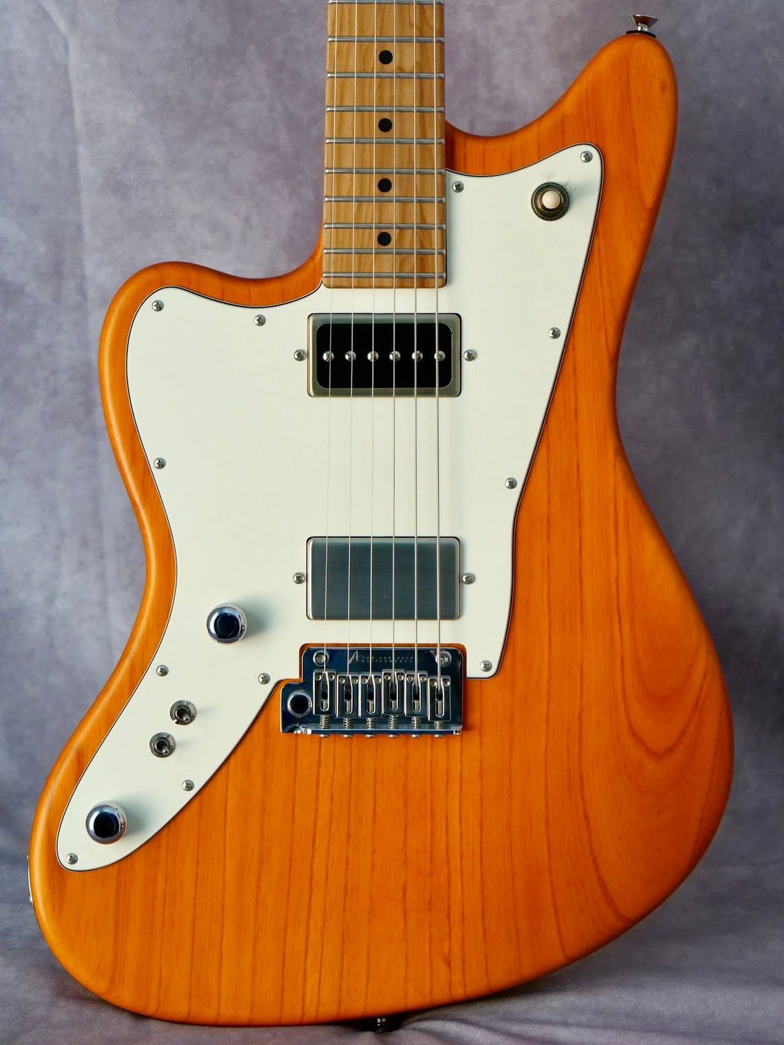 Anderson Raven Classic Satin Trans Orange left handed guitar