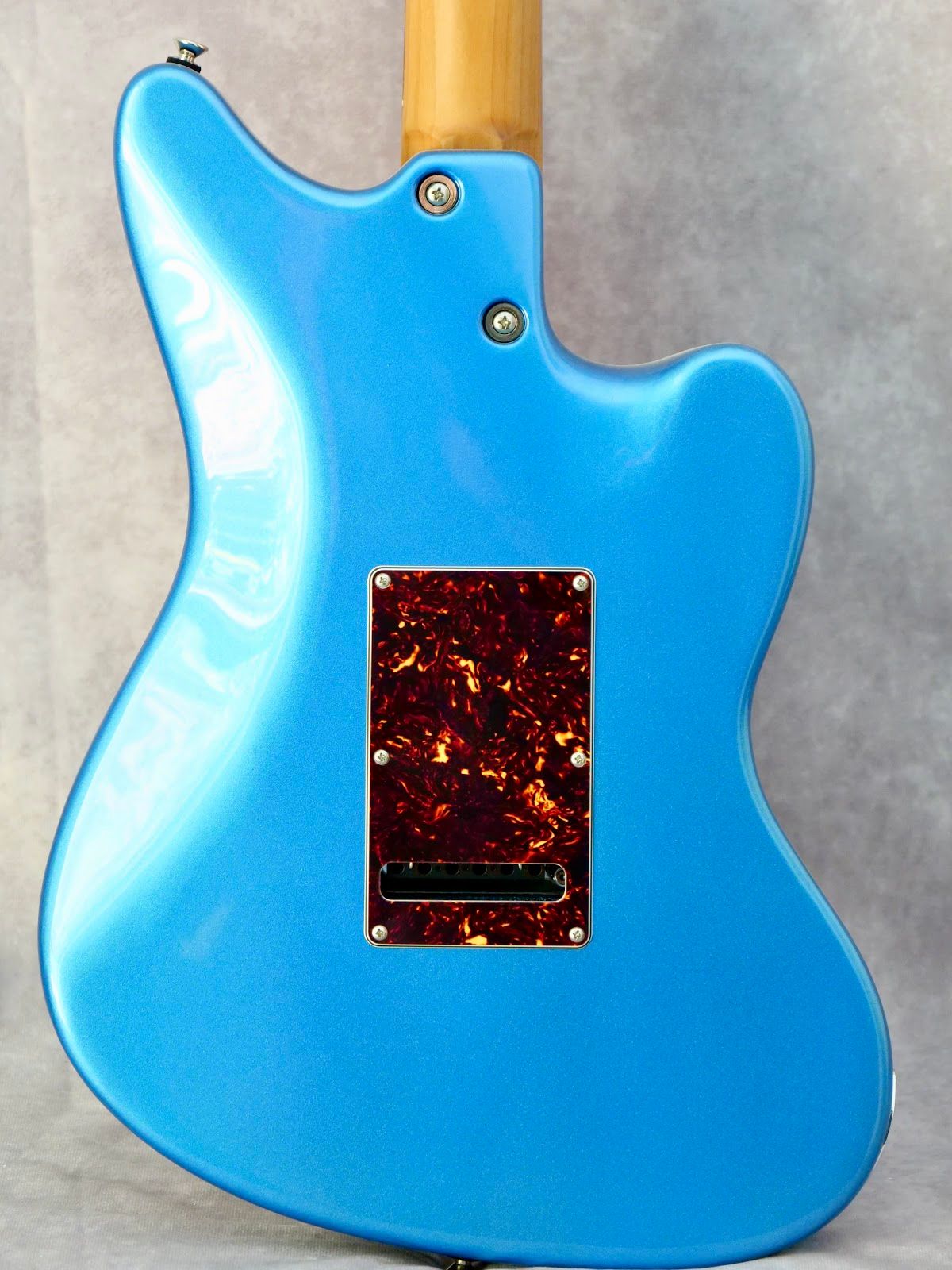 Anderson Raven Classic Lake Placid Blue left handed guitar