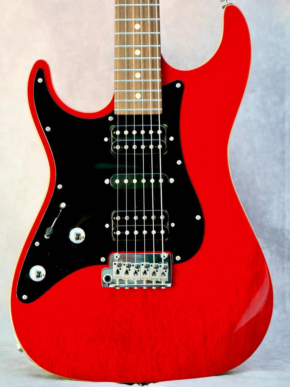 John Suhr Signature Standard Trans Red #655 left handed guitar