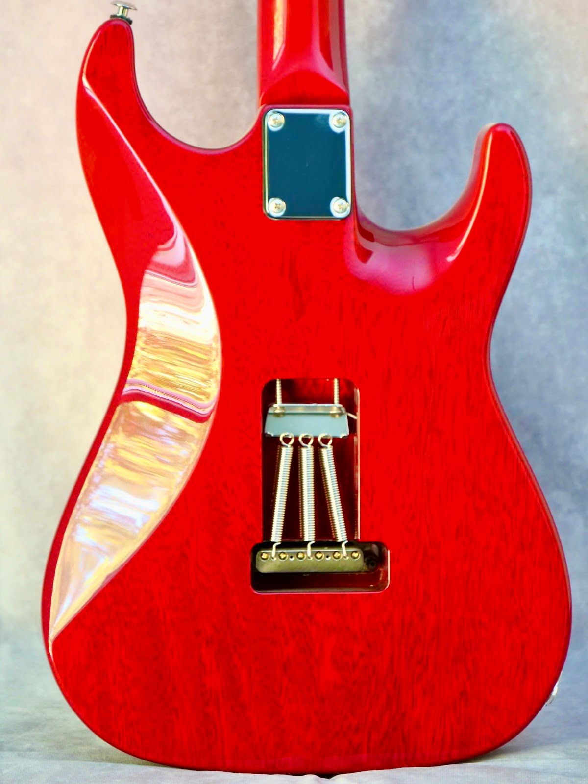 John Suhr Signature Standard Trans Red #655 left handed guitar
