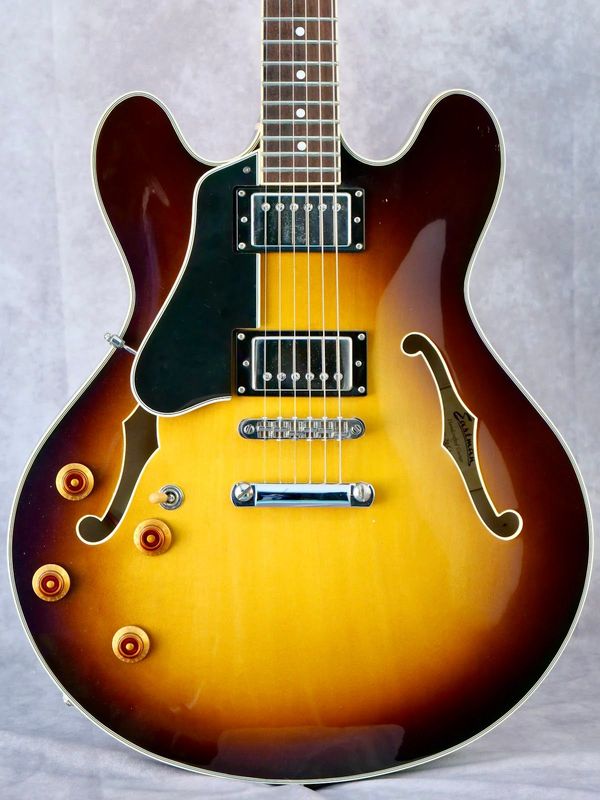 Eastman T386 Sunburst #262 left handed guitar