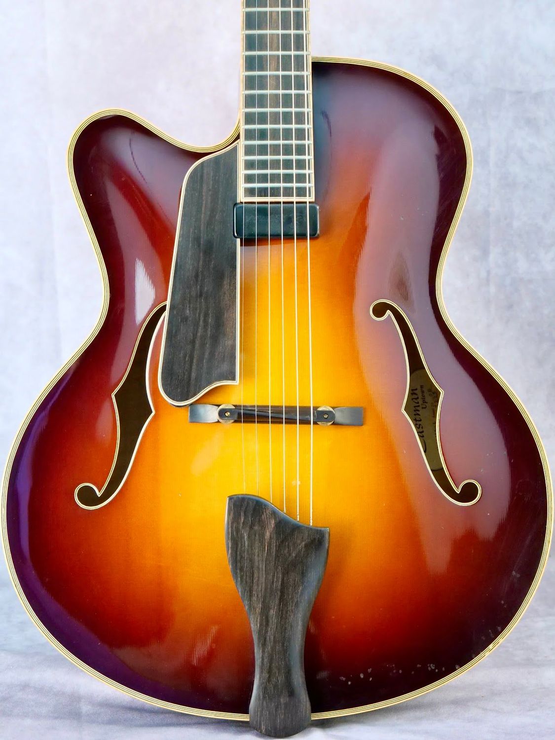 2008 Eastman AR910CE Sunburst #225 left handed guitar