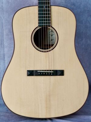 Maestro Traditional Dreadnought Adirondack/Koa #287 left handed guitar