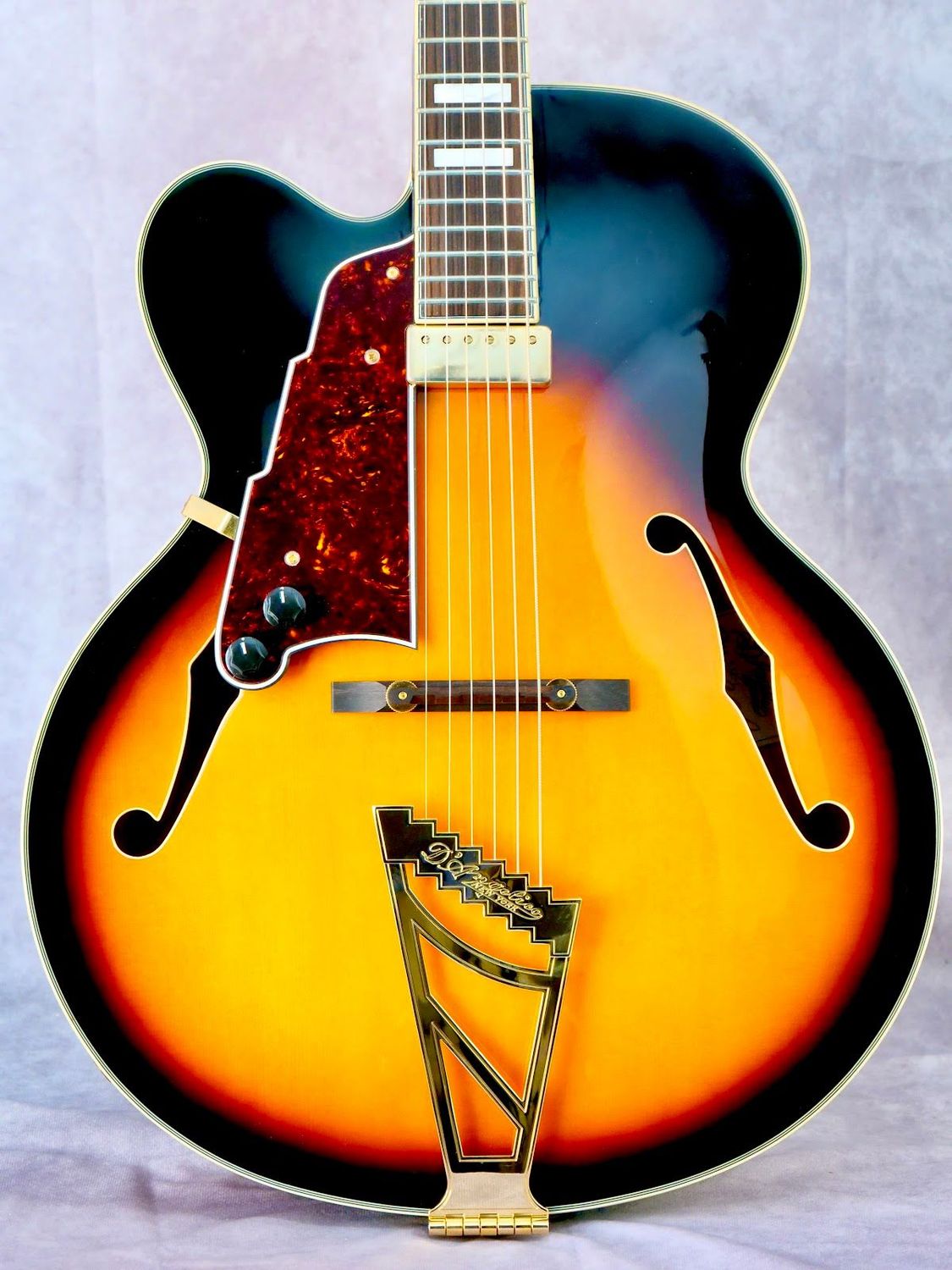 D'Angelico EXL1 Tobacco Burst #292 left handed guitar