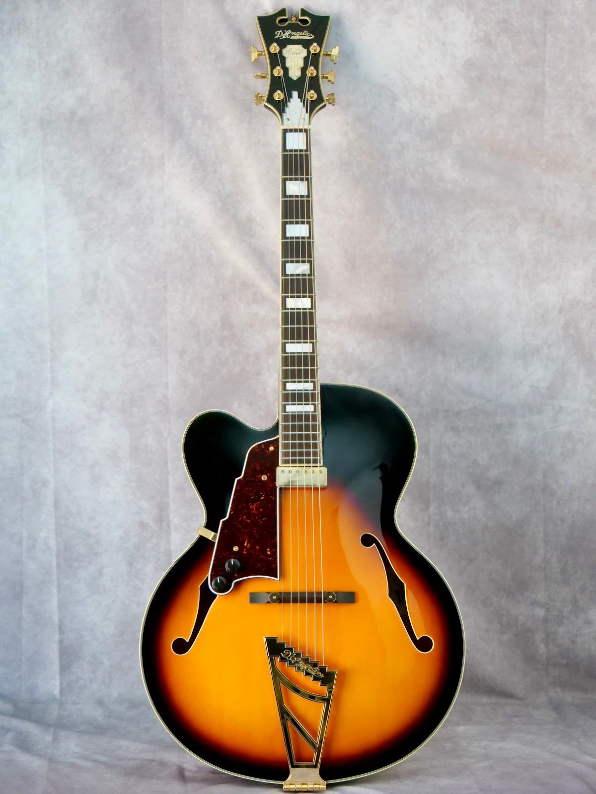 D'Angelico EXL1 Tobacco Burst #292 left handed guitar