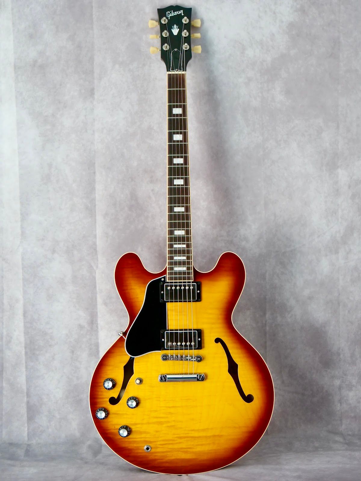 2021 Gibson ES335 Cherry Burst #426 left handed electric guitar