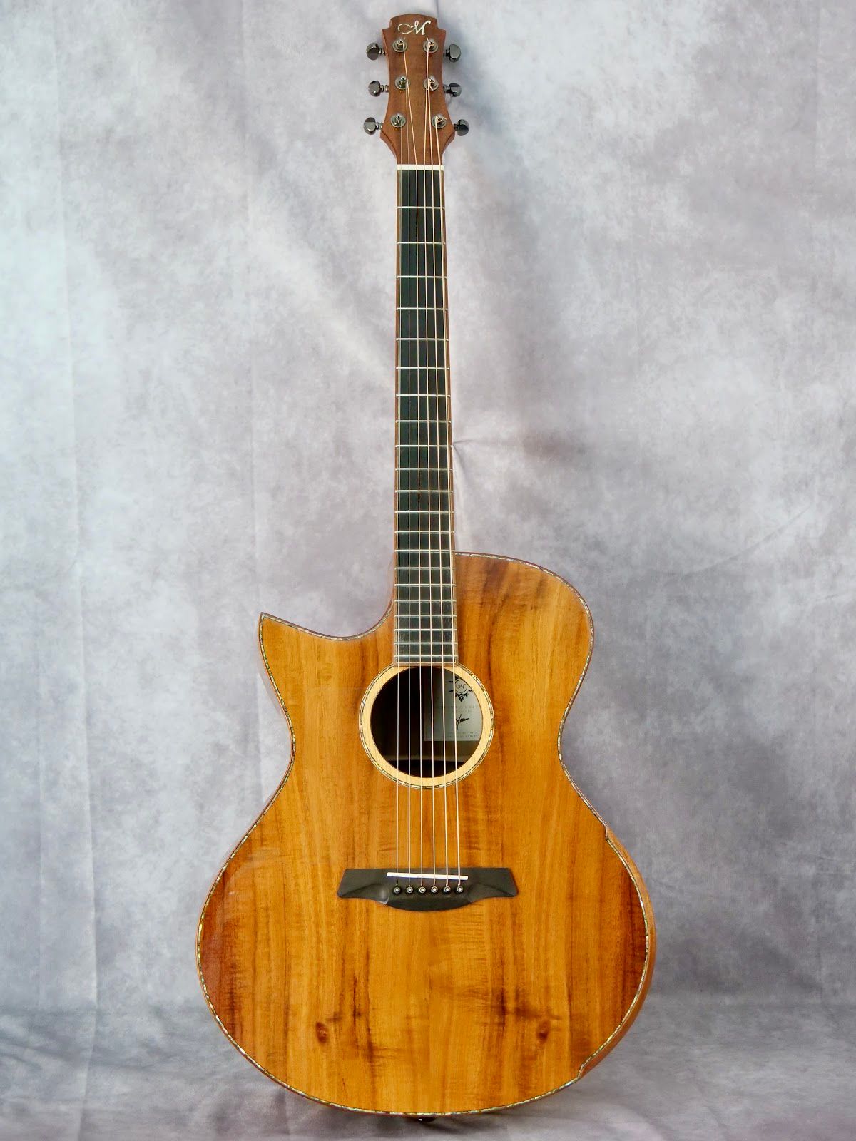 Maestro Original Series Pacifica Koa Medium Jumbo #494 acoustic guitar