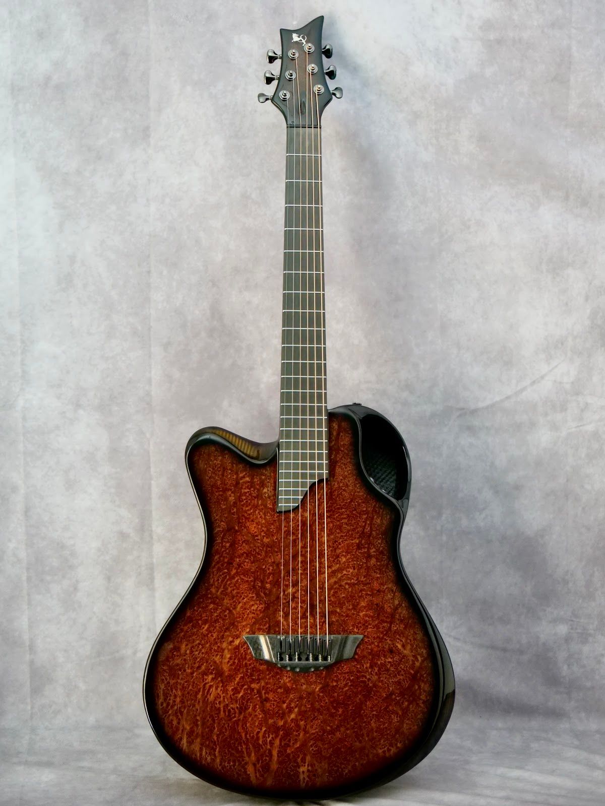 Emerald X20 Burl top Amber #104 left handed acoustic guitar