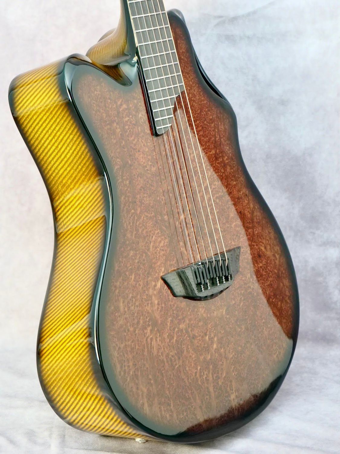 Emerald X20 Burl top Amber #104 left handed acoustic guitar
