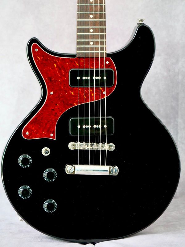 Collings 290DC Jet Black left handed electric guitar