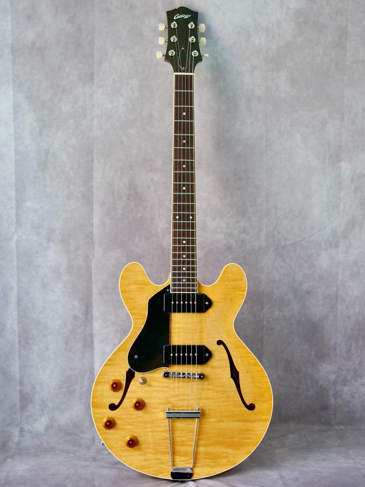 Collings I30 LC Natural left handed electric guitar