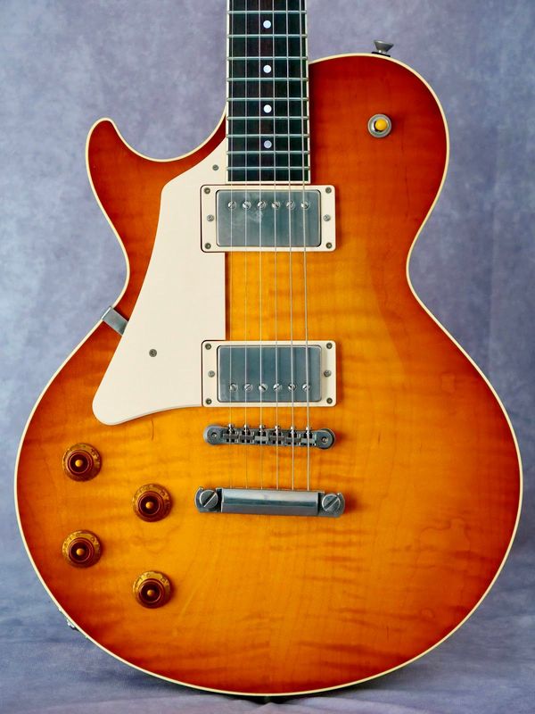 Collings CL Iced Tea Sunburst Aged finish w/ThroBaks left handed electric guitar