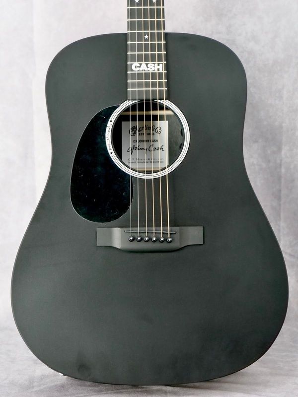 Martin DX Johnny Cash #583 left handed acoustic guitar