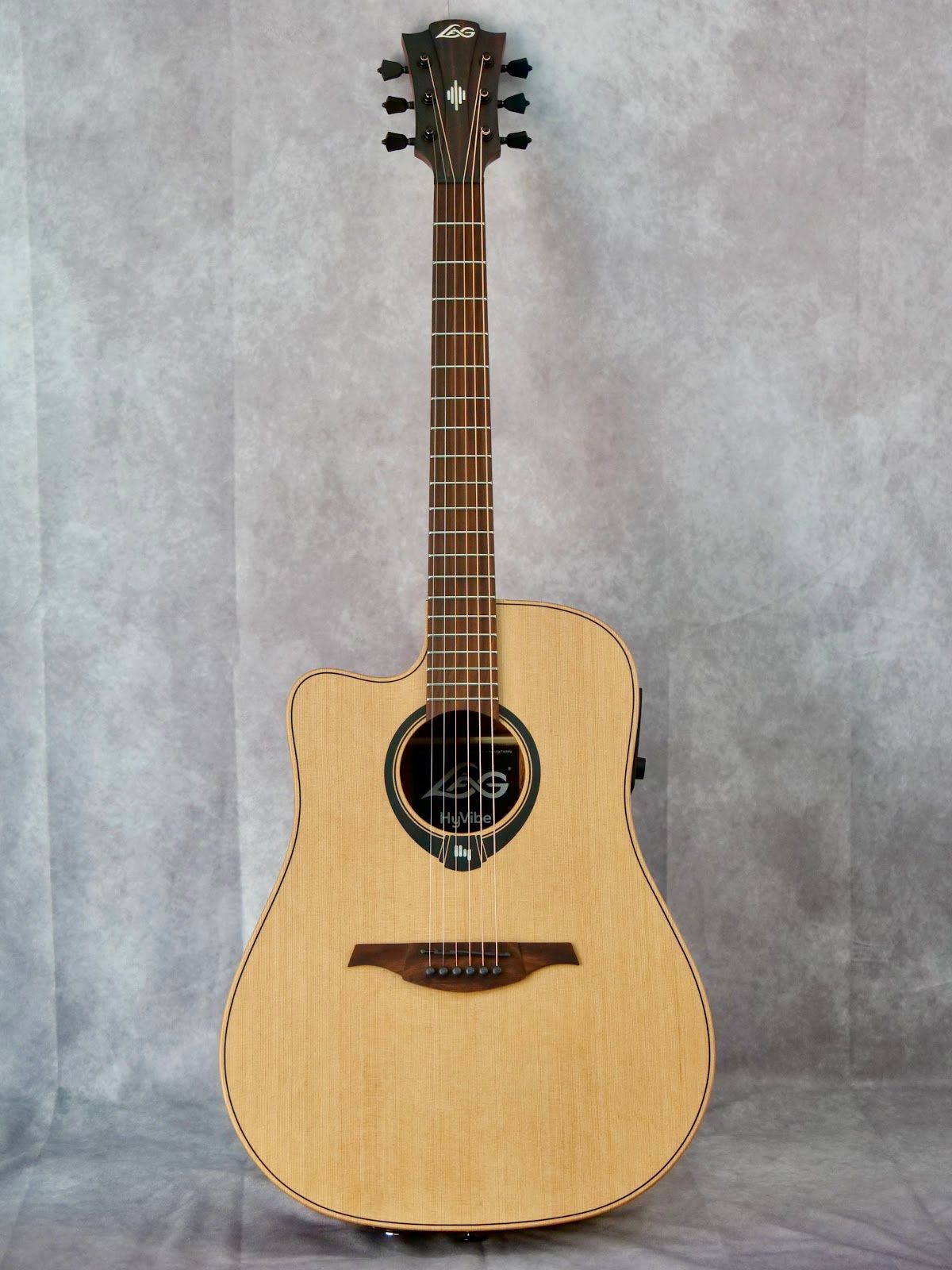 LAG HV10-L-CE #825 left handed acoustic guitar