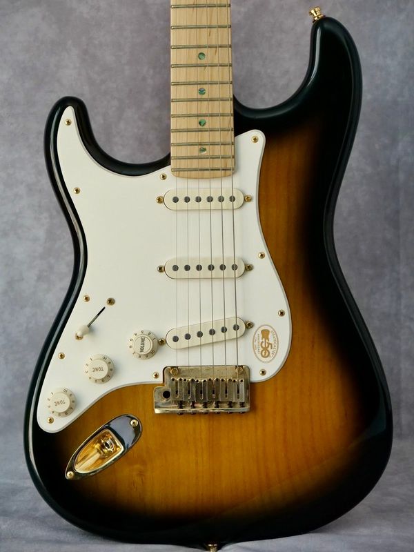 2004 Fender 50th Anniversary American Stratocaster #221 left handed electric guitar