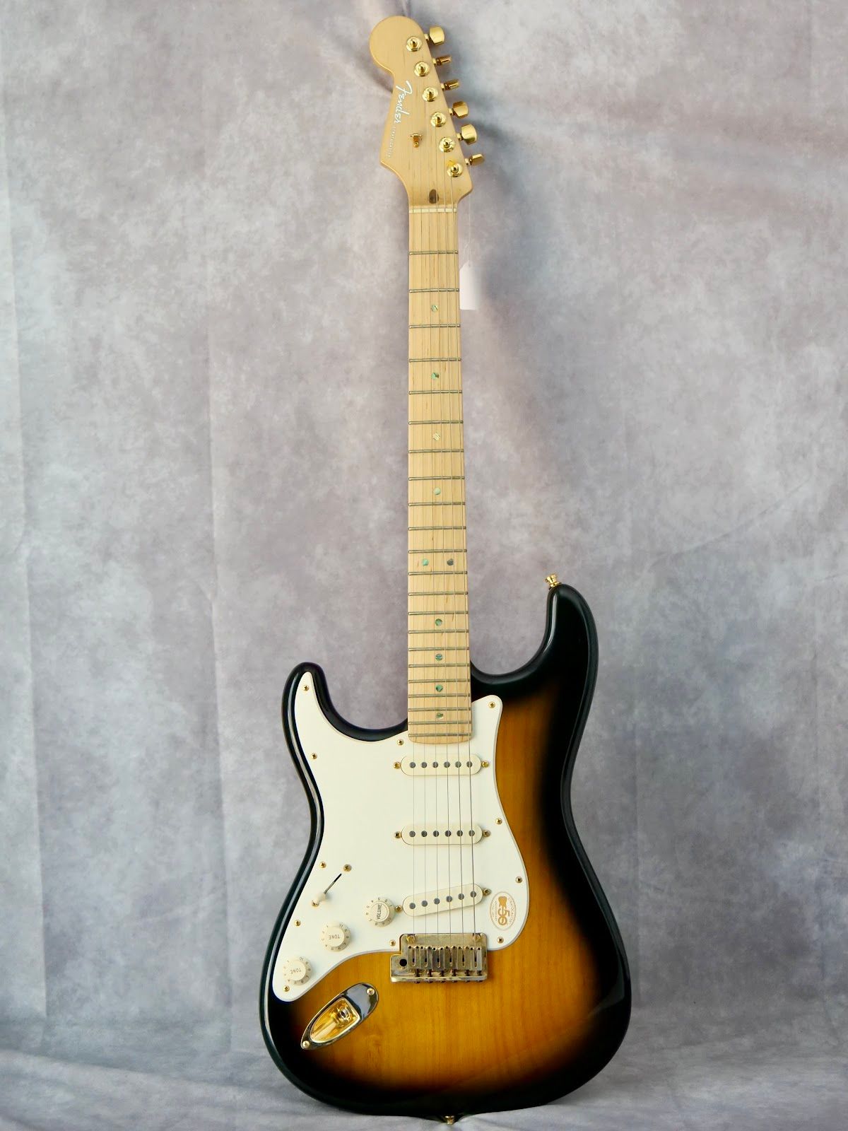 2004 Fender 50th Anniversary American Stratocaster #221 left handed electric guitar