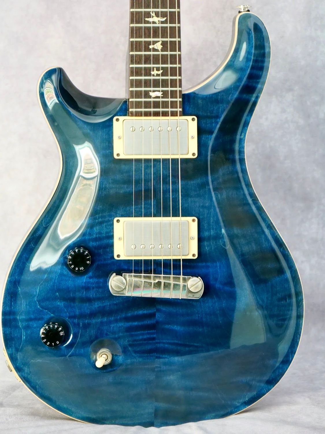 1999 PRS Custom 22 Whale Blue left handed guitar #459 left handed electric guitar