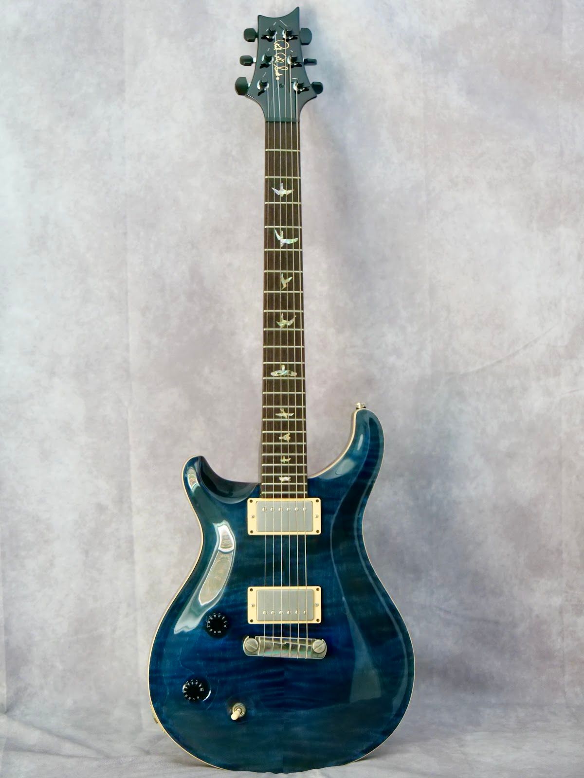 1999 PRS Custom 22 Whale Blue left handed guitar #459 left handed electric guitar