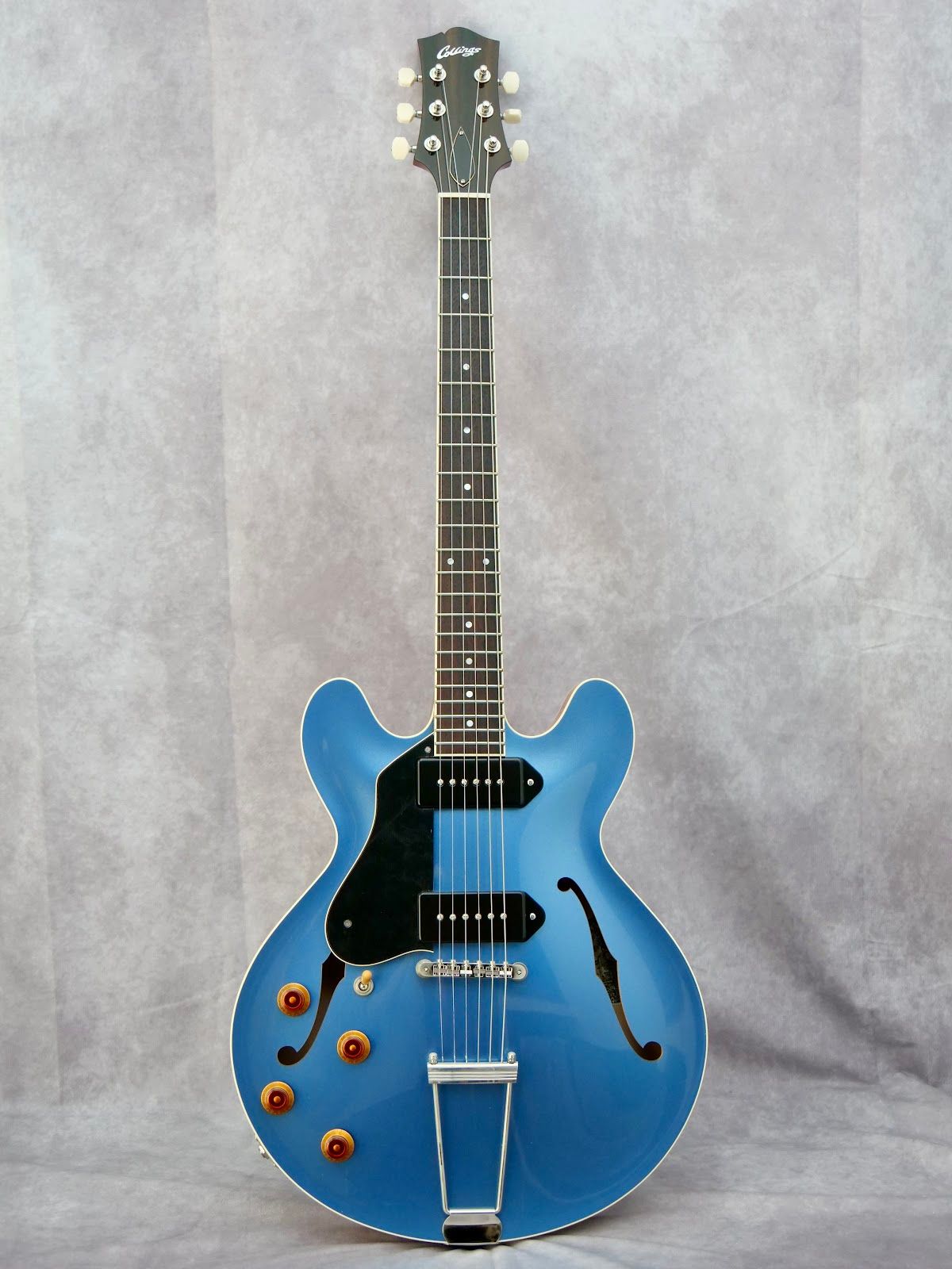 Collings I30 LC Pelham Blue left handed guitar
