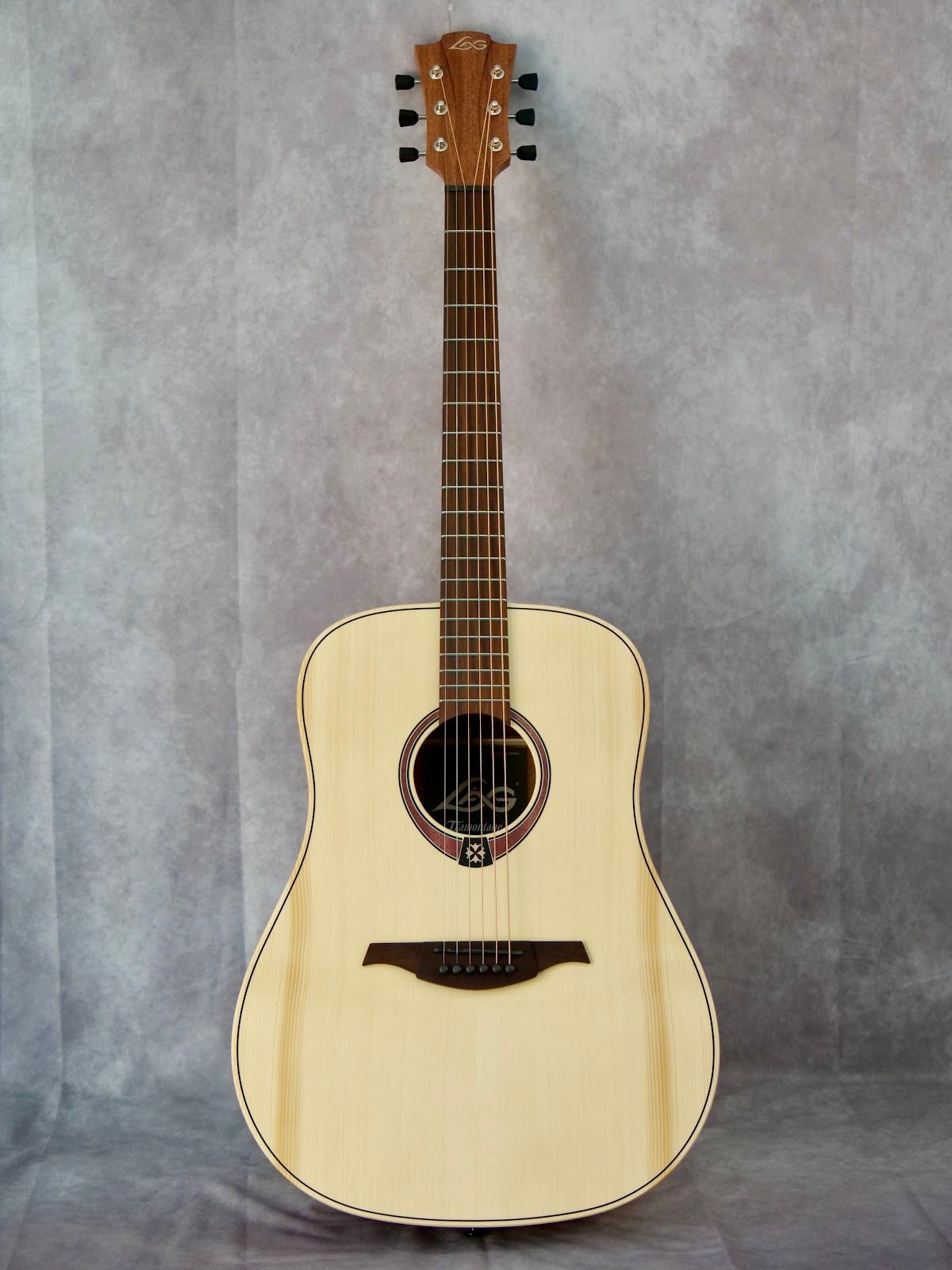 LAG TL 70D #562 left handed acoustic guitar