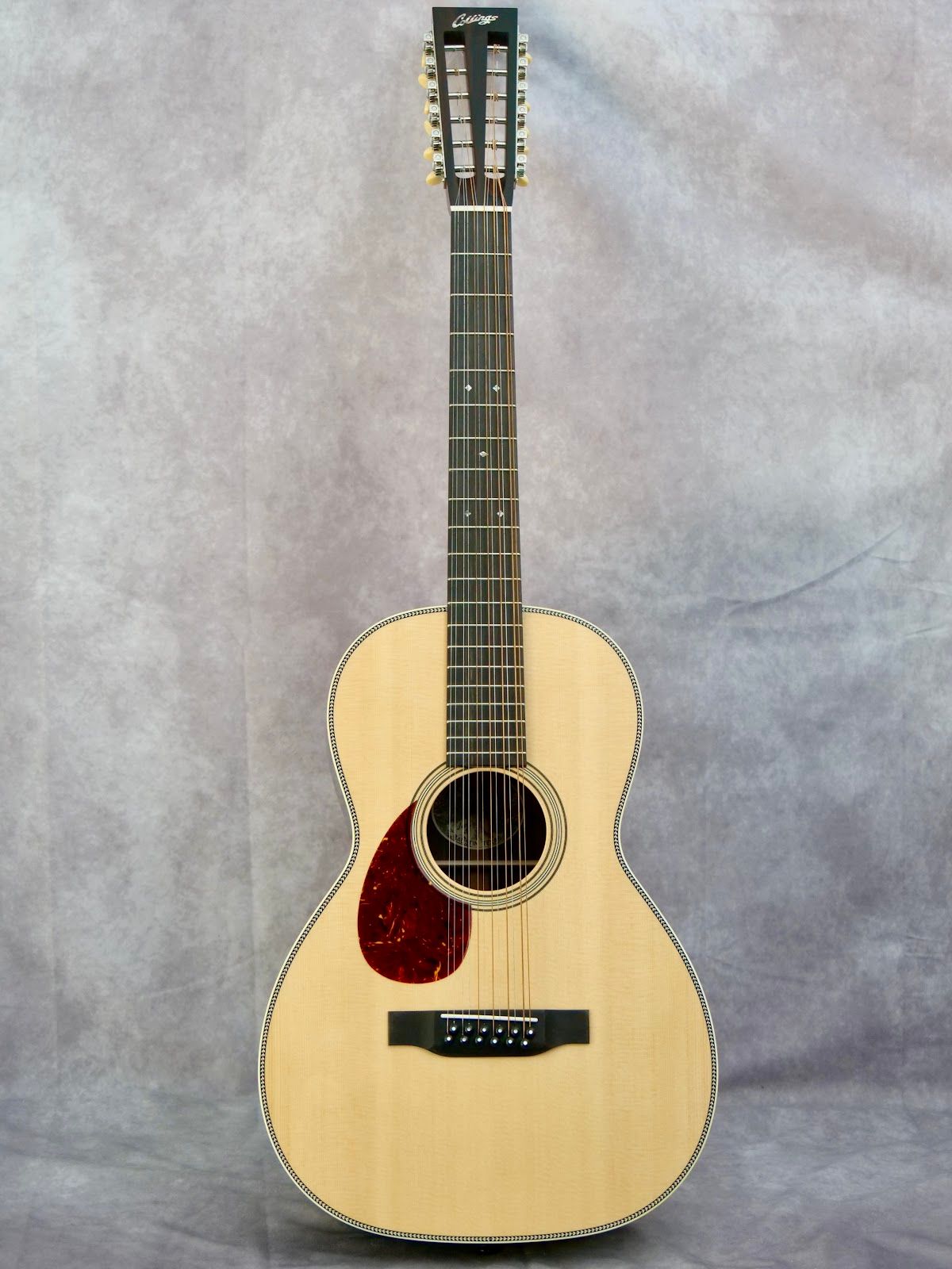 Collings 02H 12 fret 12 string left handed guitar