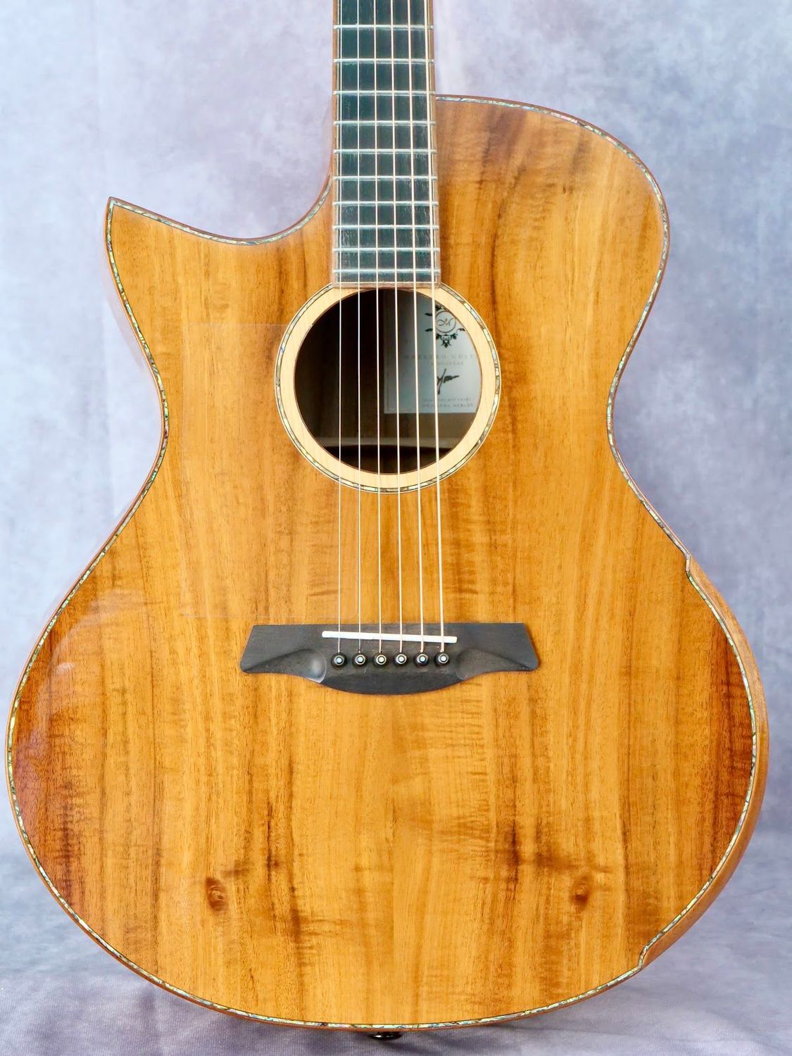 Maestro Original Series Pacifica Koa Medium Jumbo #494 acoustic guitar