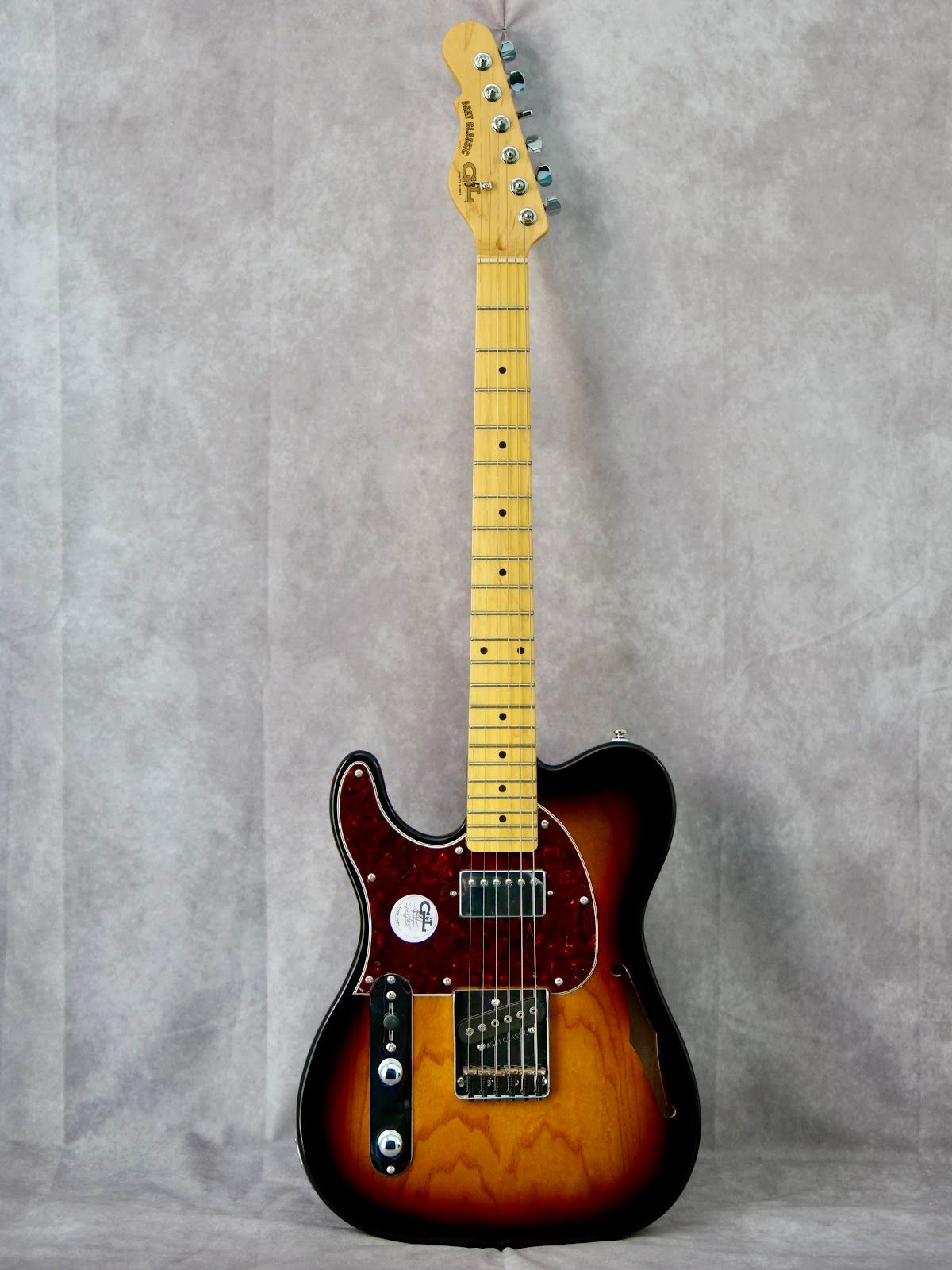 G&L ASAT Tribute Bluesboy 3 Tone burst #245 left handed electric guitar