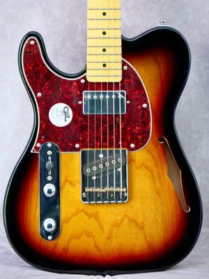 G&L ASAT Tribute Bluesboy 3 Tone burst #245 left handed electric guitar
